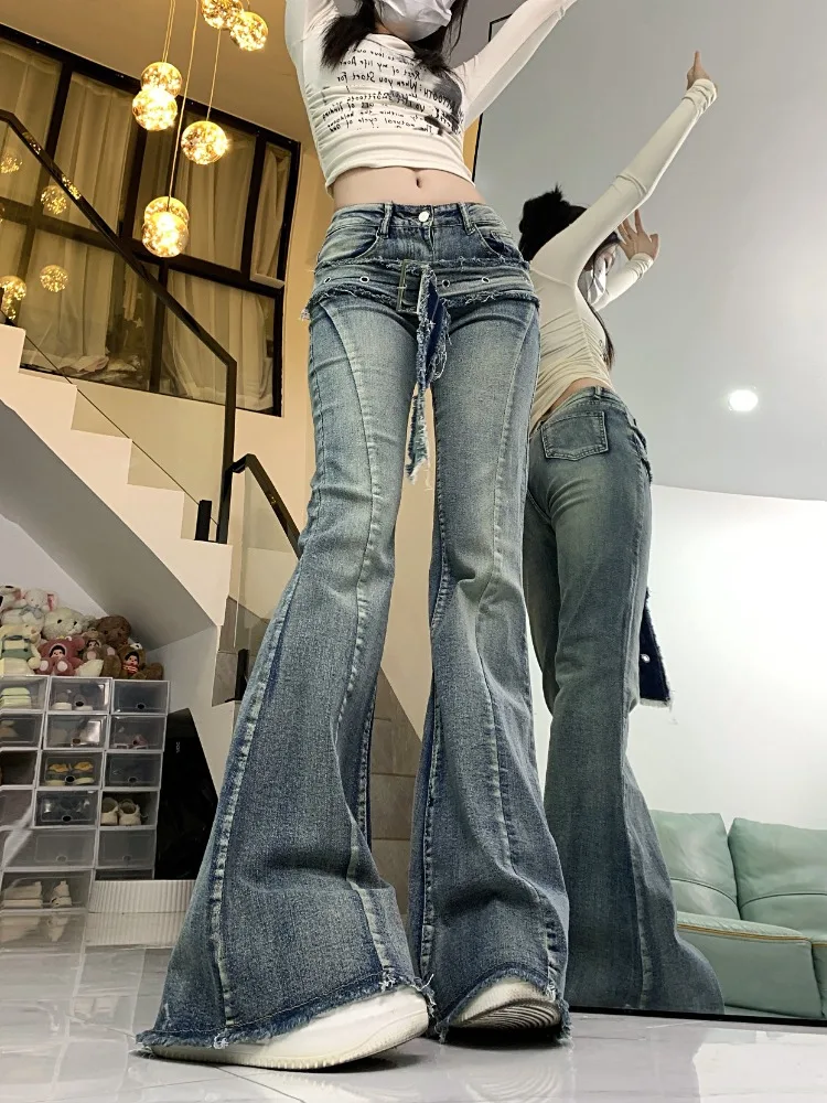 

The Spice Girls Fashion Boyfriend Y2k Baggy Jeans Women Clothing Female Ladies Slouchy Streetwear Wide Leg Denim Pant BVAY2055