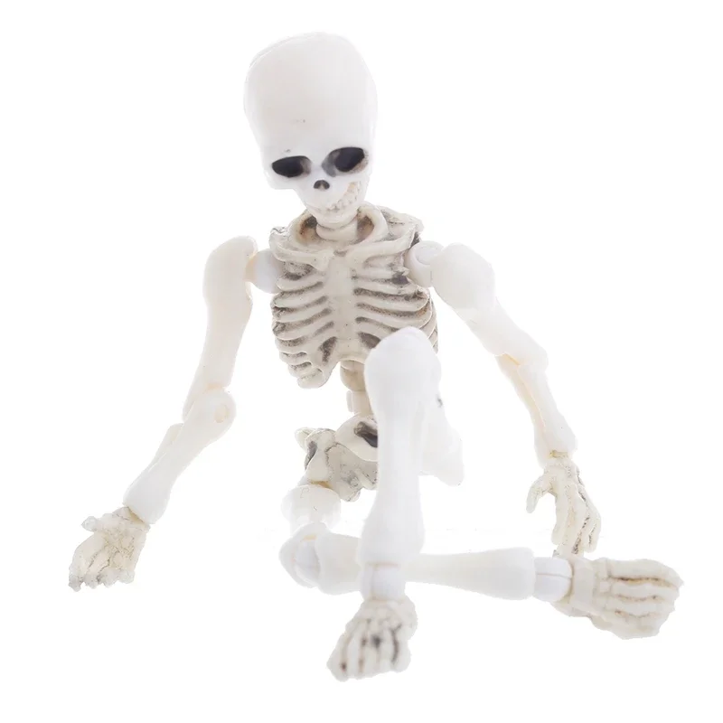 Design Of Fashion Mr. Bones Skeleton human model Skull Full Body Mini Figure Halloween Children Gift Collectible