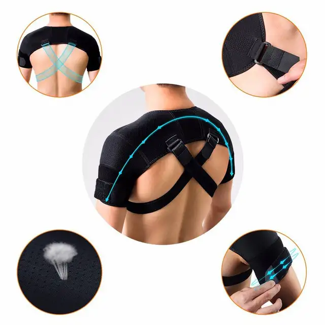 Adjustable Double Shoulder Brace