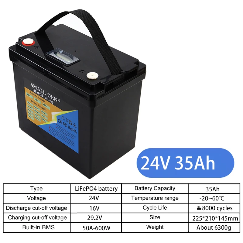24V 35ah battery