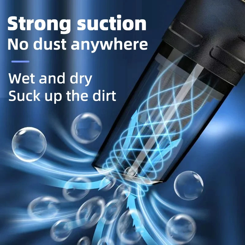 Car Multipurpose Vacuum Cleaner Handheld Powerful Suction Rechargeable Car and Home Dual Use Small Wireless Vacuum Cleaner 4