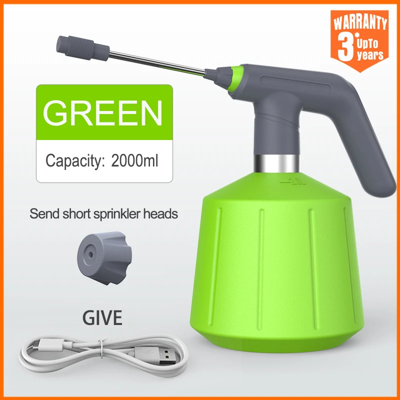 Electric Plant Spray Bottle Household Flower Watering Artifact High Pressure Automatic Watering Can Disinfection Water Sprayer