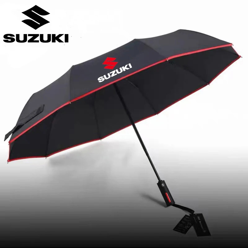 Car Automatic Folding Windproof Sunshade Umbrella For Suzuki S-Cross Swift SX4 Vitara Jimny Grand-Vitara Ciaz Celerio Alto Lgnis,car windshield sunshade