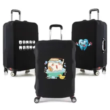 

Travel Accessories for For 18-28 Inch Luggage Protective Cover Travels Bag Suitcase Dustproof Thick Elastic Cover Teeth Series