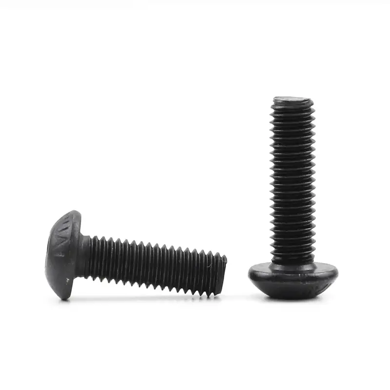 JUIDINTO 1-50pcs Allen Round Screw Bolt 12.9 Grade M2 M2.5 M3 M4 M5  M6 M8 M10 Hex Hexagon Socket Button Head Screw for MTB - Image 3