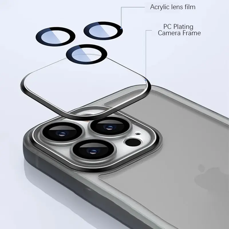 Luxury Lens Film Case for OPPO F27 Pro Plus OPPOF27 F27ProPlus 5G Full Camera Protective Clear Soft Shockproof Phone Back Covers - Image 3