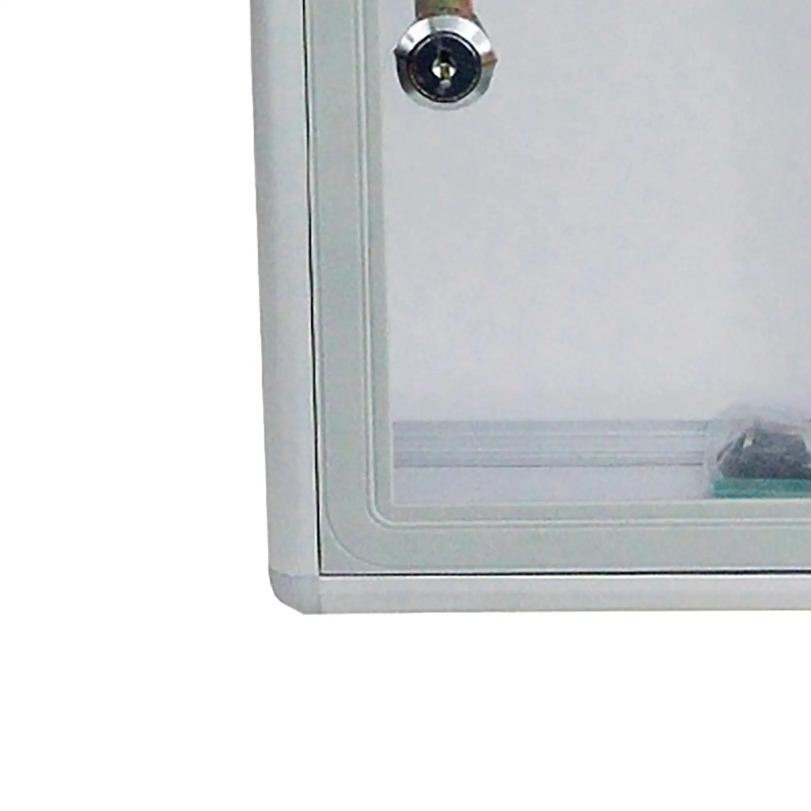 Suggestion Box Ballot Comment Box Tip Money Metal Donation Storage Container for Voting Bar Suggestions Fundraising