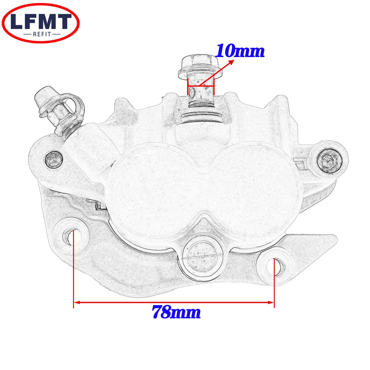 오토바이 프론트 브레이크 켈리퍼 마스터 실린더, 혼다 CRF250R CRF450R CR125R CR250R CRF 250X 450X 250RX 450RX 2004-2022 2023