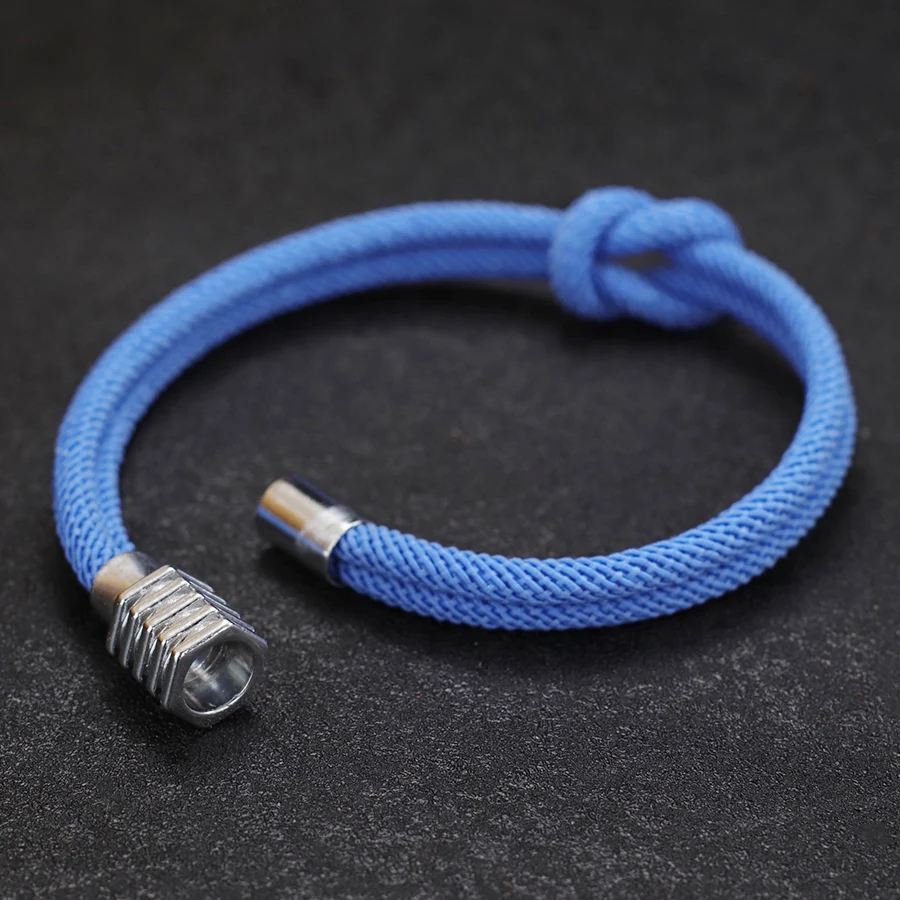 Concentric Knot Cord Chain Bracelet for Men and Women
