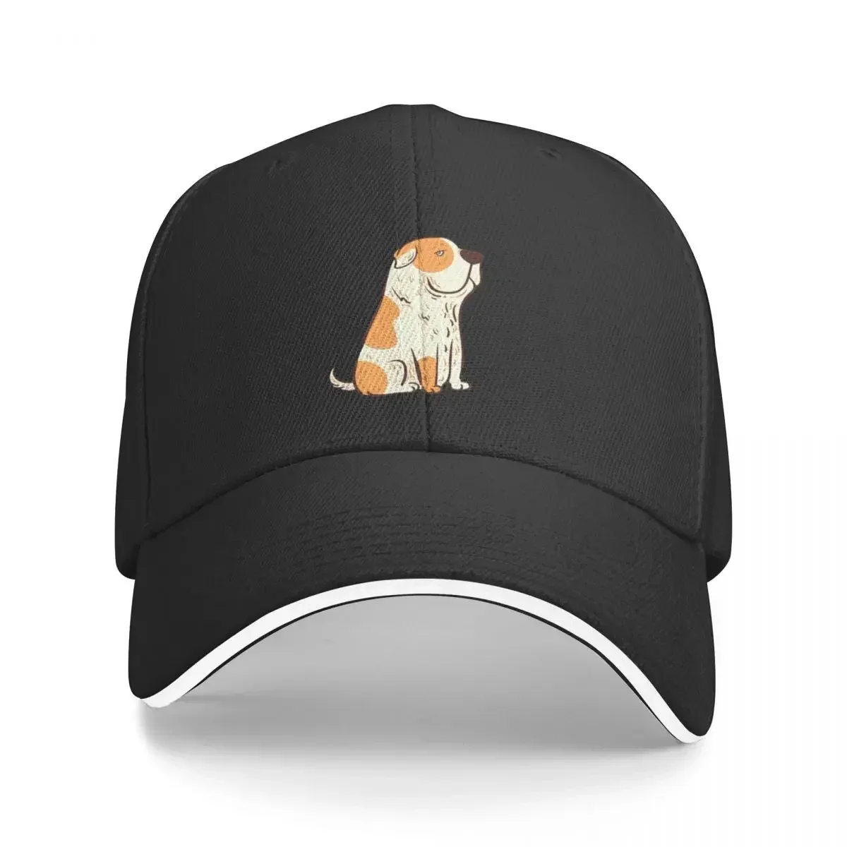 Dog Waiting For Pizza Baseball Cap Military Cap Man Custom Cap For Women Men's