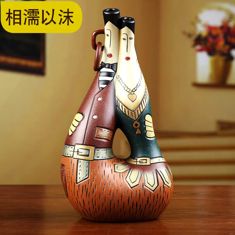 Living room trinkets ornament creative exquisite character bedroom TV cabinet decoration wedding anniversary gift for wife