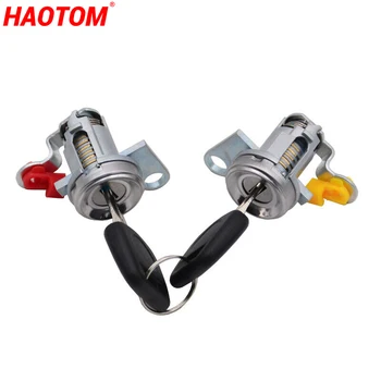 Corolla AE100 93-97 GEO PRIZM 69051-1234 69051-12340 69051-1234/60 69052-1234/60 용 자동차 도어 잠금 장치, 키 포함 (L + R)