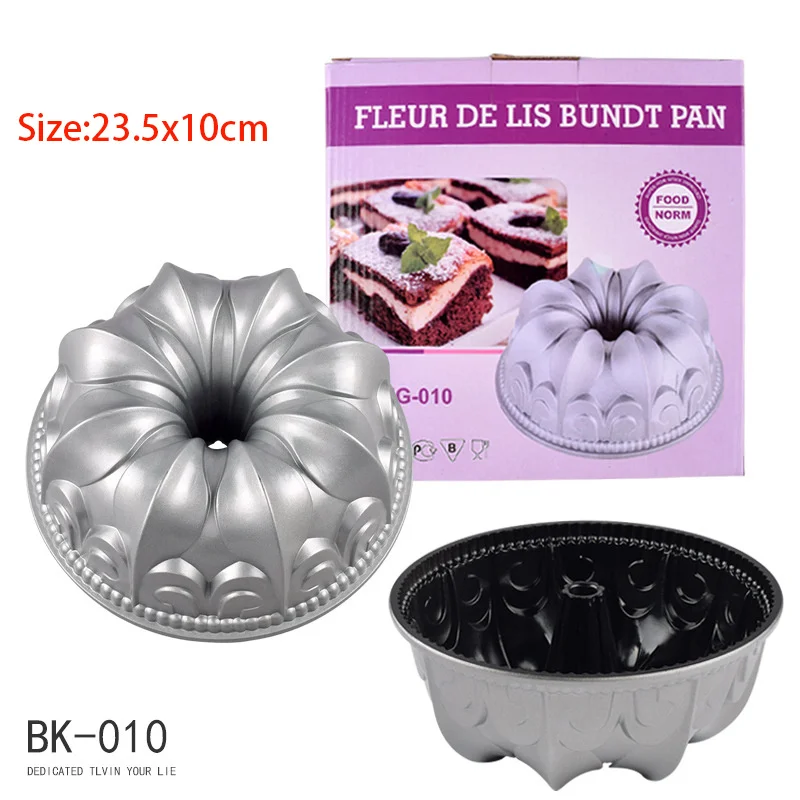 Ludlz 6/8/10 Inch Aluminum Heart Shaped Cake Pan Set DIY Baking Mold Tool  with Removable Bottom