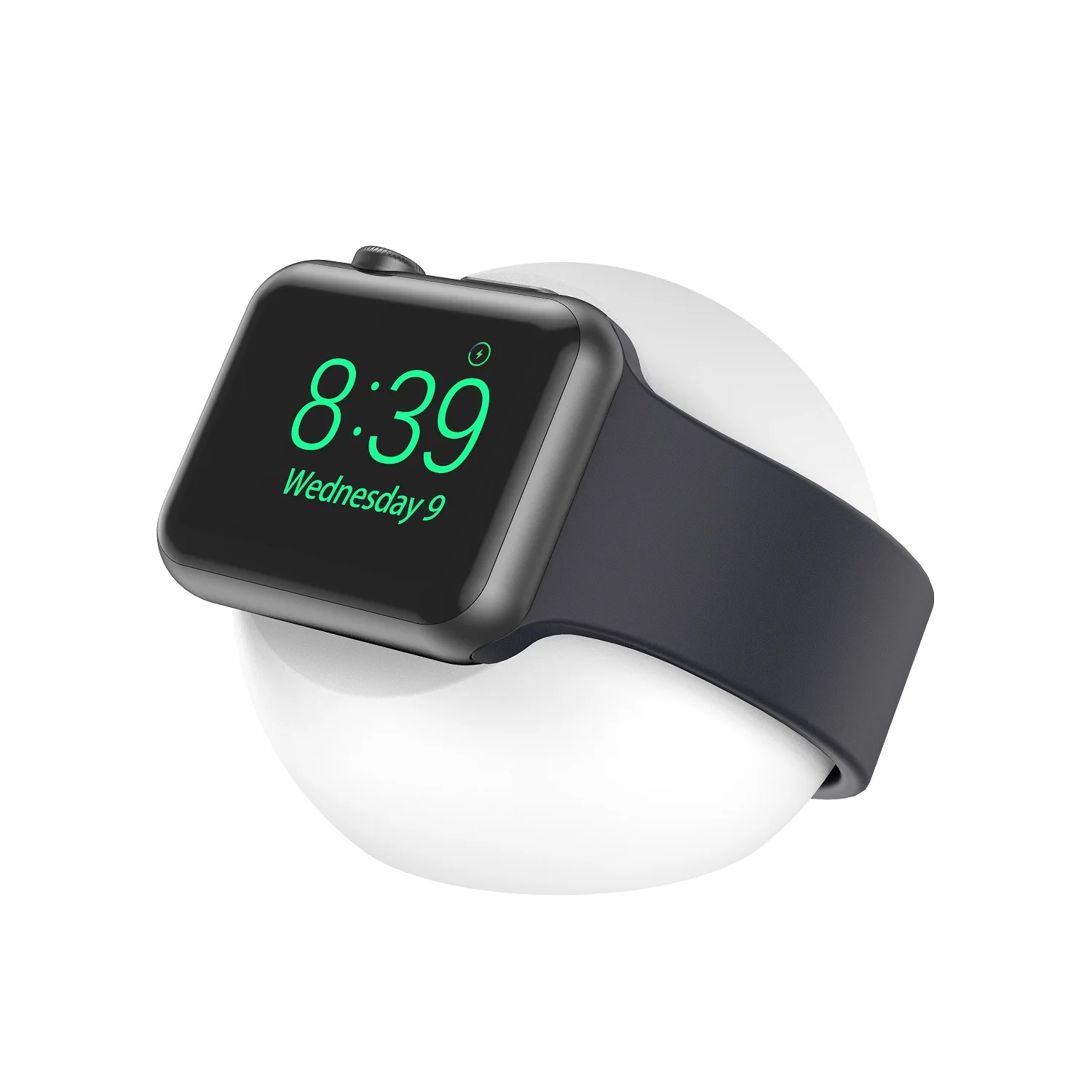 Charger Stand For Apple Watch Series 10 9 8 Ultra 7 6 5 4 3 2 Charger Dock Station Silicone Bracket Iwatch Charging Cable Holder