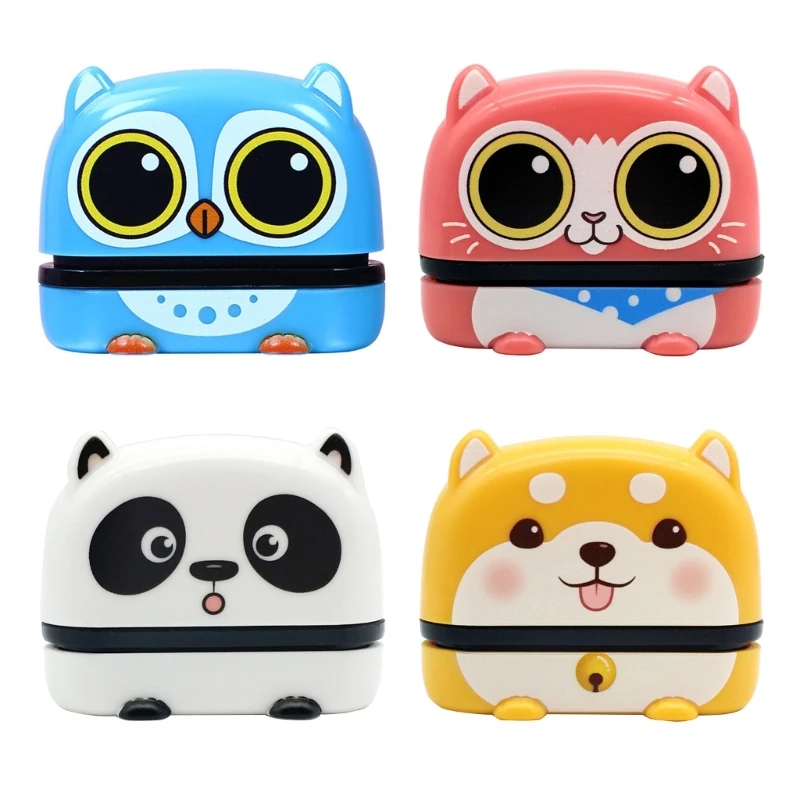 

Kids Name Stamp for Clothes Cartoon Style Name Stamp, Name Stamp, 4 Color N58E