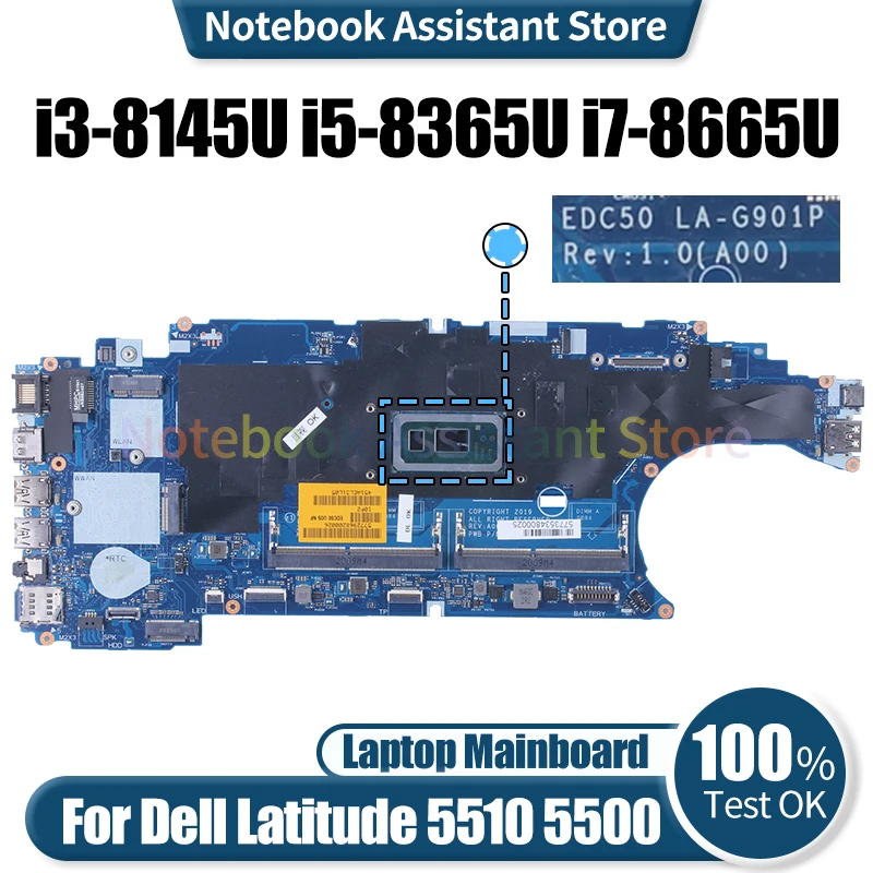 

Материнская плата для ноутбука DELL Latitude 5510 5500