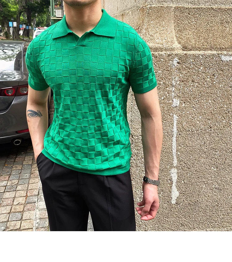 2021年春の 20ss sunsea switching knit polo ecousarecycling.com