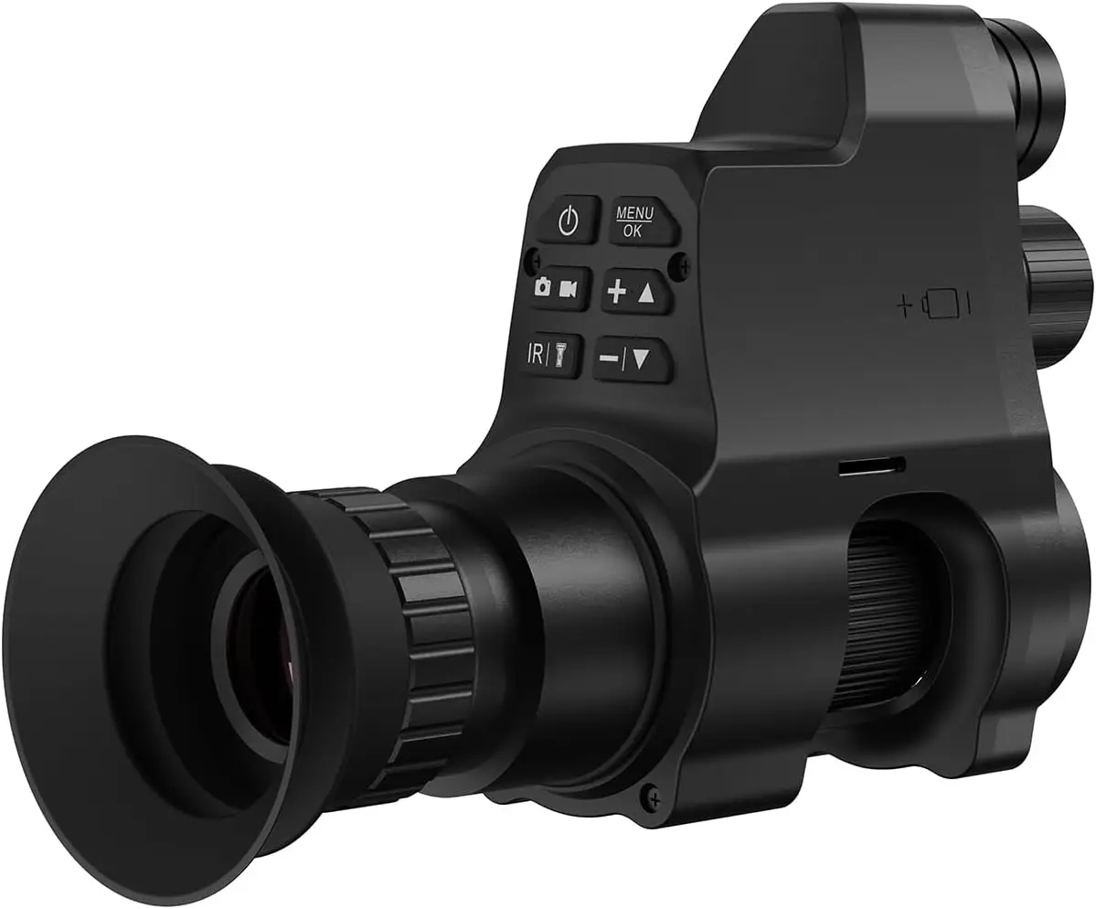 940nm/850nm Clip-on Night Vision Monocular 1080P HD Infrared Night Vision Scope