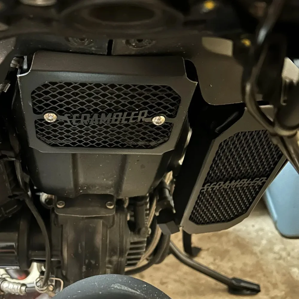 

For Ducati Scrambler800 Scrambler 800 2015 - 2023 Radiator Shield Grille Guard Motorcycle Accessories Oil Cooler Cover Protector
