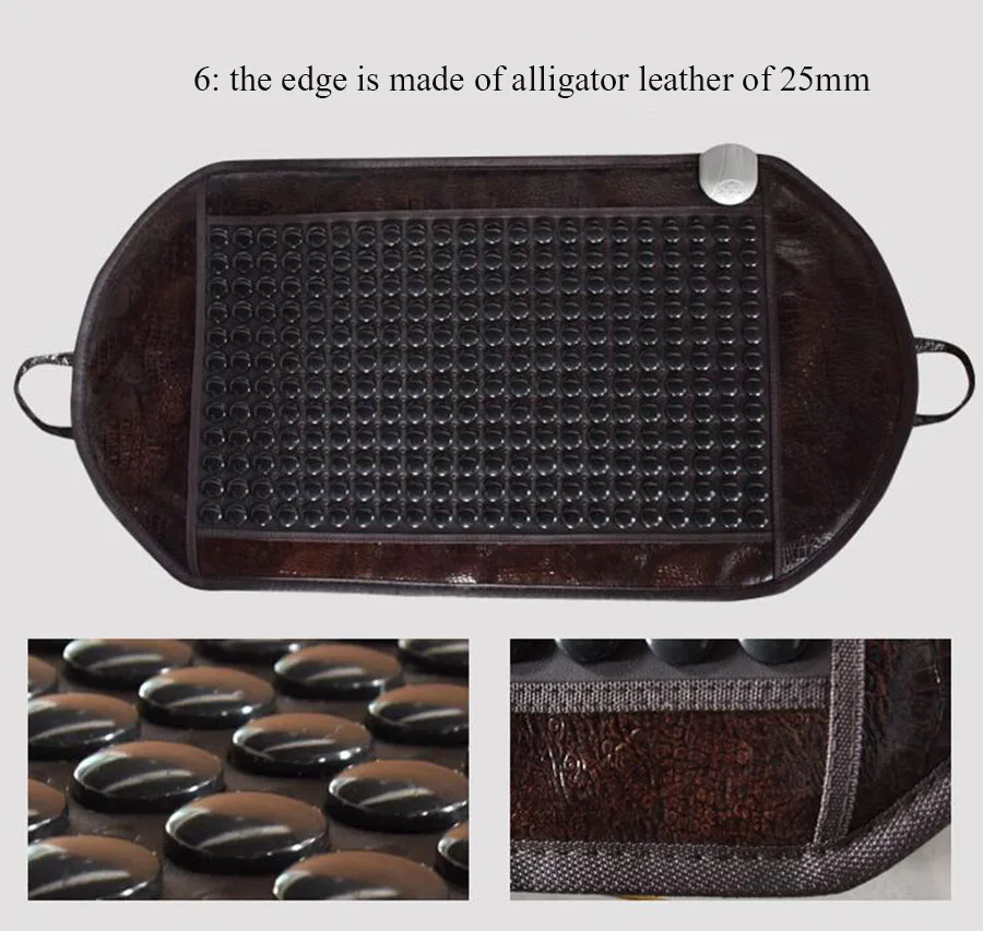 Jade heating hot compress physiotherapy pad household 220 v health health waist cushion foot the foot pad