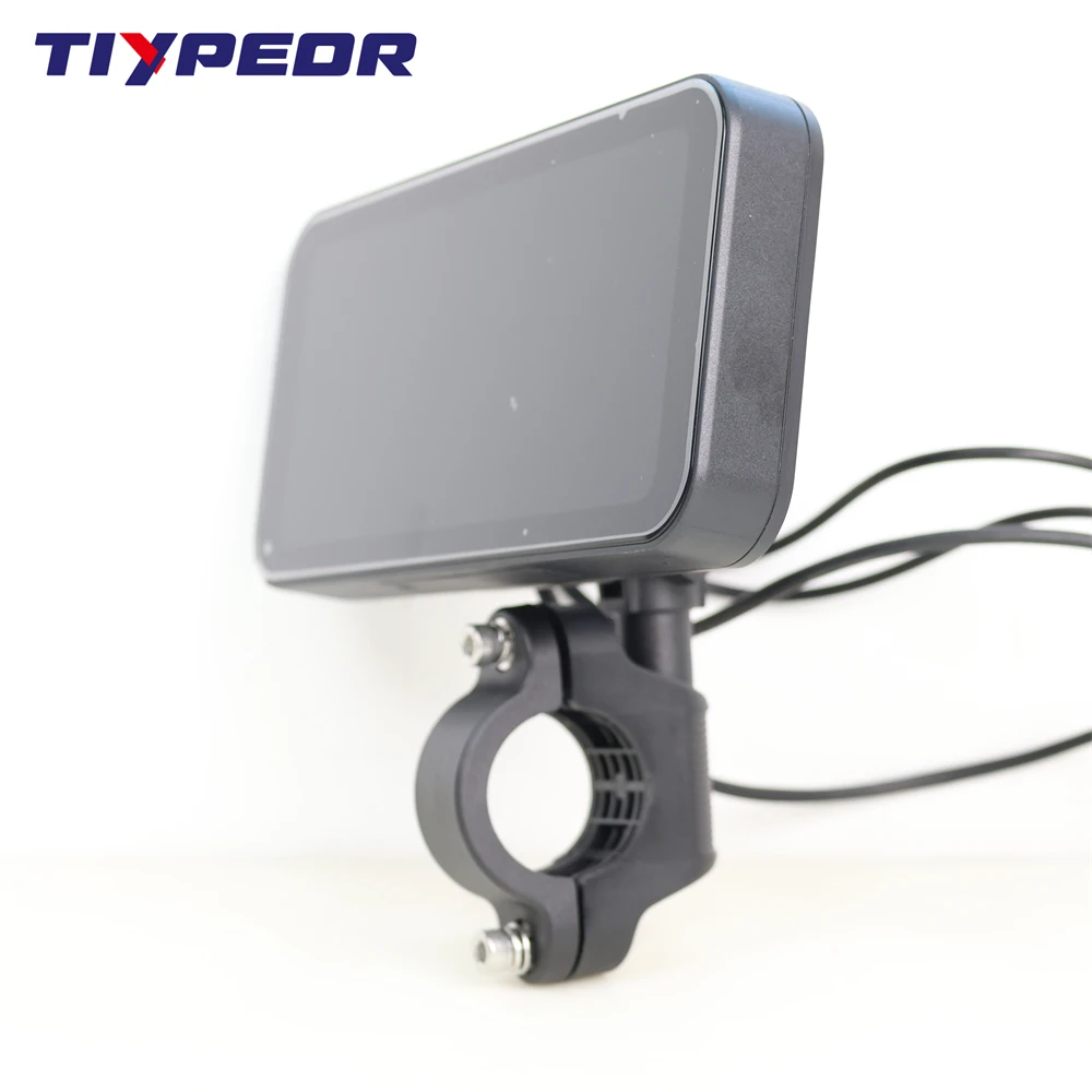 TIYPEOR 6.25 Inch Portable Motorcycle Wireless CarPlay Android Auto Smart Player GPS Navigation WIFI BT IPX7 With DVR Cam