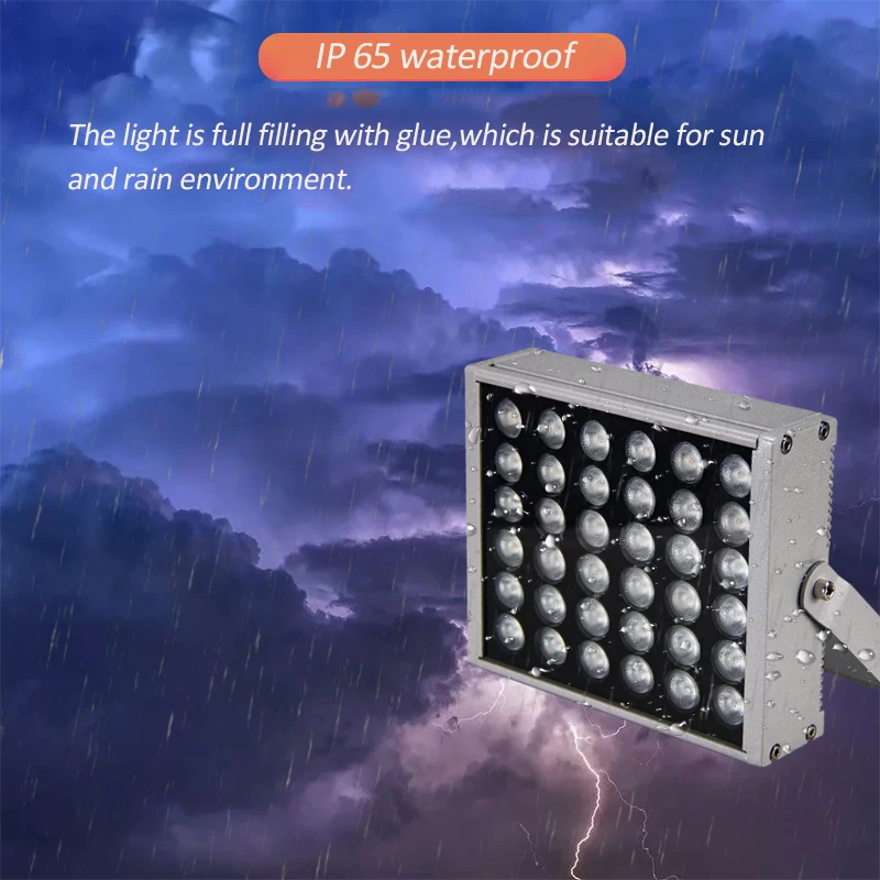 LED Ourdoor Waterproof Lamp Energy Saving Narrow Beam Angle Aluminium Spot Light