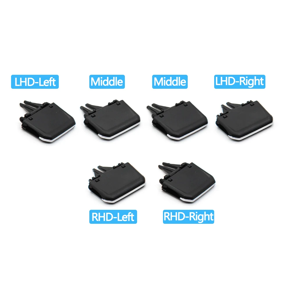 Car Front Air Conditioning Vent Grille ac air conditioner vent grille air conditioning repair kit Air Outlet Tab Clip Paddle Adjust Repair Kit For VW Volkswagen Tiguan