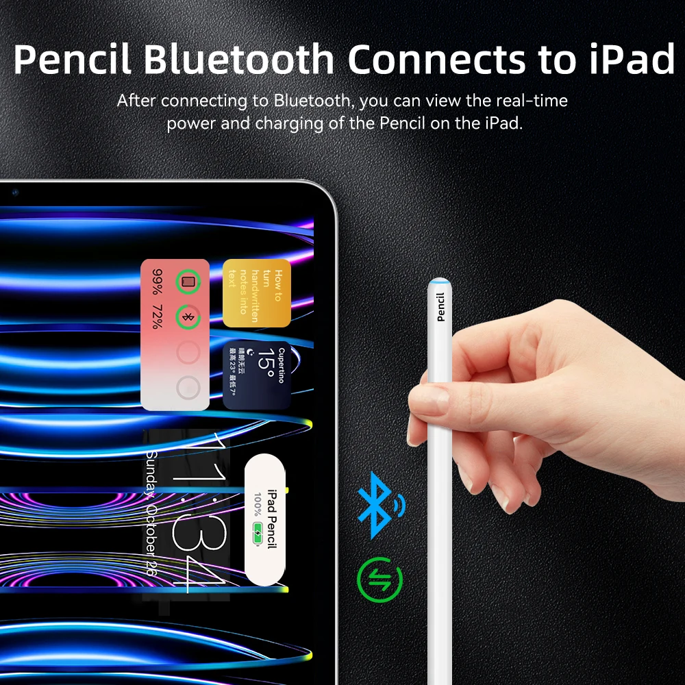    ִ Apple Pencil 2 1, iPad Pencil Apple Pencil  iPad Air 4 5 Pro 11 12.9 ŸϷ