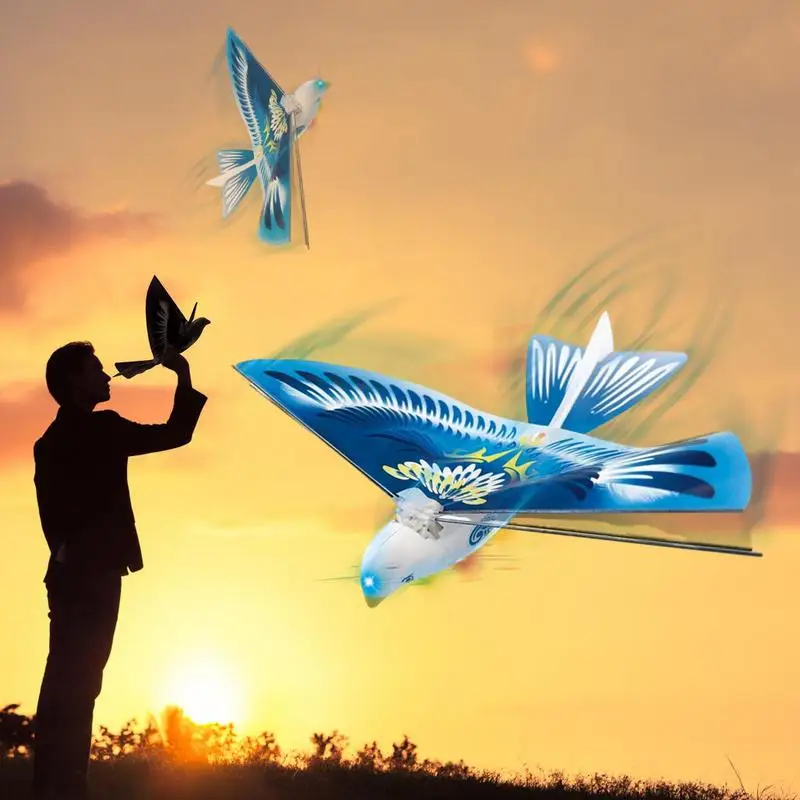 Self Flying Birds Toy Electronic Mini Remote Control Drone Helicopter Airplane Models For Children And Adults Outdoor Sport Game electronic bird toys hand control flying toys