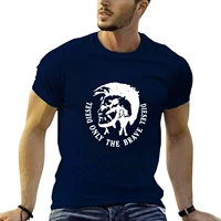 2025 nouveau T-shirt en coton pour hommes confortable col rond imprimé grande taille haut unisexe vêtements Harajuku rétro décontracté vêtements de rue 3