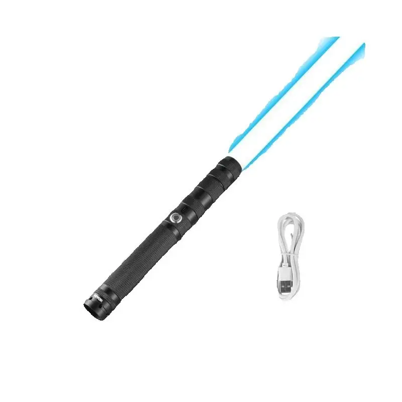 SucceBuy Lightsaber Dueling Light Saber with 14 RGB Colors FX Sound and Realistic Handle Rechargeable Light Up Swords Saber