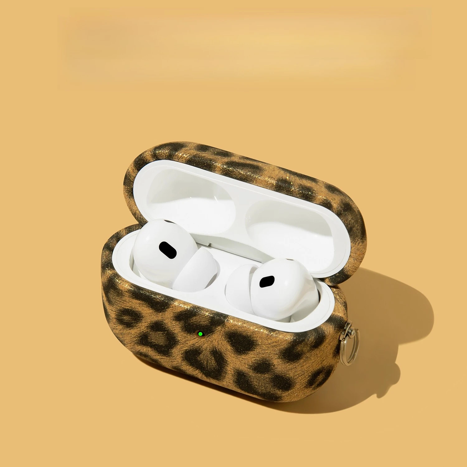 Premium Leopard Print Soft Earphone Protective Case
