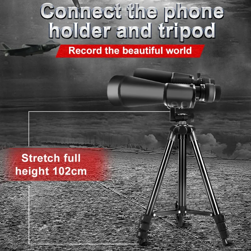 Explosive 10-380X100 Zoom Binoculars, Outdoor Viewing Handheld Portable, High-definition Large Objective Lens Telescope