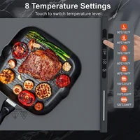Tapis chauffant électrique pliable en Silicone, pour café, assiette alimentaire, plateau chauffant, Table à manger, tapis chauffant rapide 2