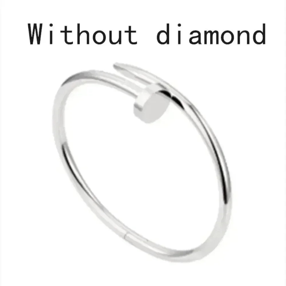 

2024 Real Original 925 Silver Designer Bracelet for Women High Quality Luxury Stainless Steel Bangle International Brand Replica