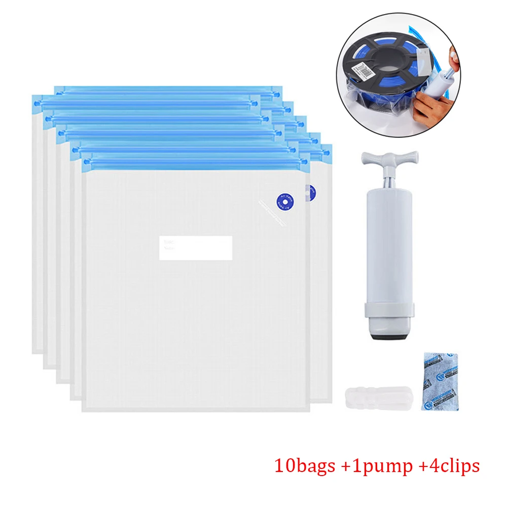 Ramps 3d Printer Filament Storage Bag Pla Filament Vacuum Sealed Bags