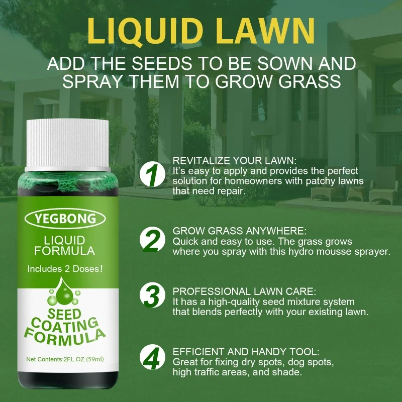 Liquid Lawn Horticultural Nutrition Planting Liquid Convenient and Quick Grassland Fusion Lawn Patch