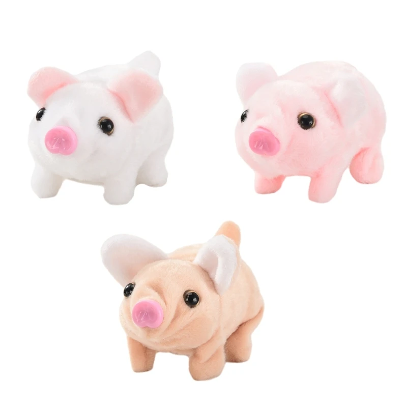 

Stuffed Animal Oinking Walking Pig Electric Plush Toy for Toddlers DropShipping