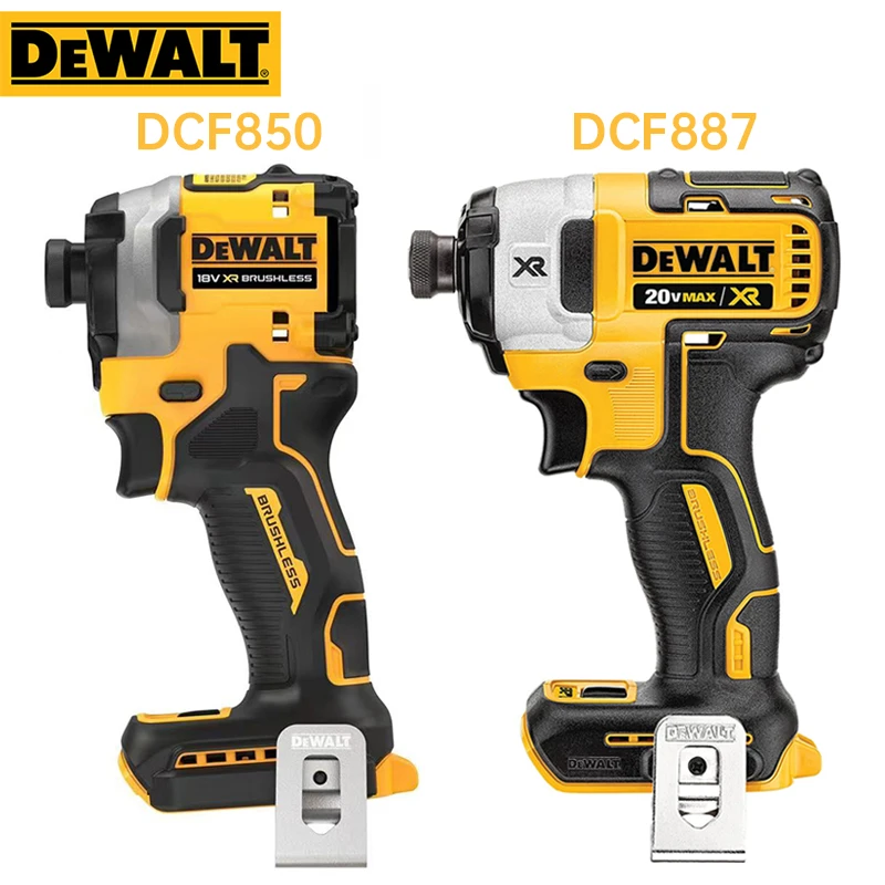 Dewalt Dcf850 Dcf887 Impact Driver 20v Brushless Lithium Battery