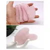 Gua Sha Massage Board for Face Rose Pink Guasha Plate Jade Face Massager Scrapers Tools for Face Neck Back Body 6