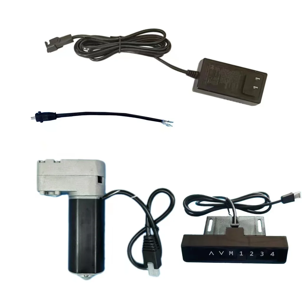 

DC 24V 96C8 Manual Control All-in-One Three Piece Set For Desk Electric Accessories Lifting Table Motor
