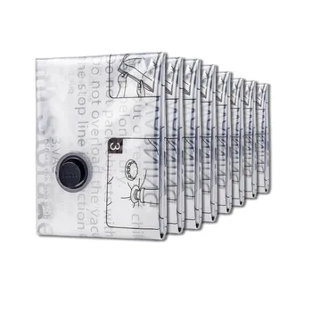 Bolsas de almacenamiento al vacío, bolsas ahorradoras de espacio para edredones, mantas, organizador para ropa, bomba de mano, organizadores de armario no incluidos