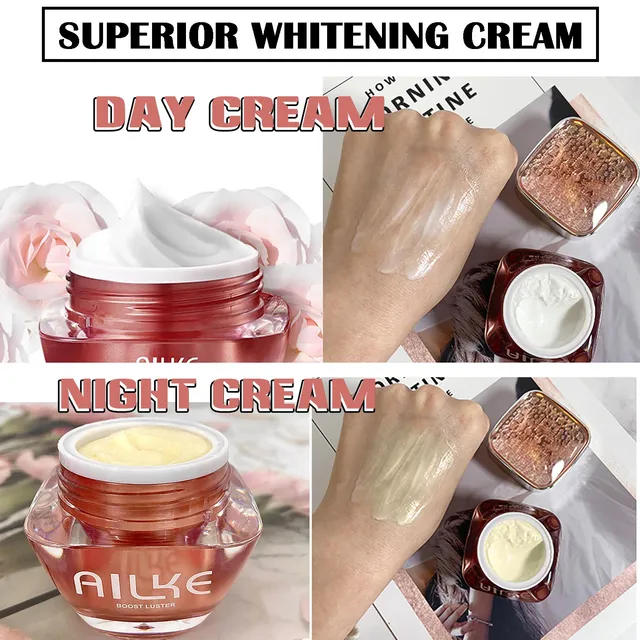 Ailke-Fehérítés És Ragyogó Tónusú Krém, Természetes Alapanyagok, C-Vitaminnal, Sötétség Tisztításával, Foltokkal, Bőr Izzó - Image 4
