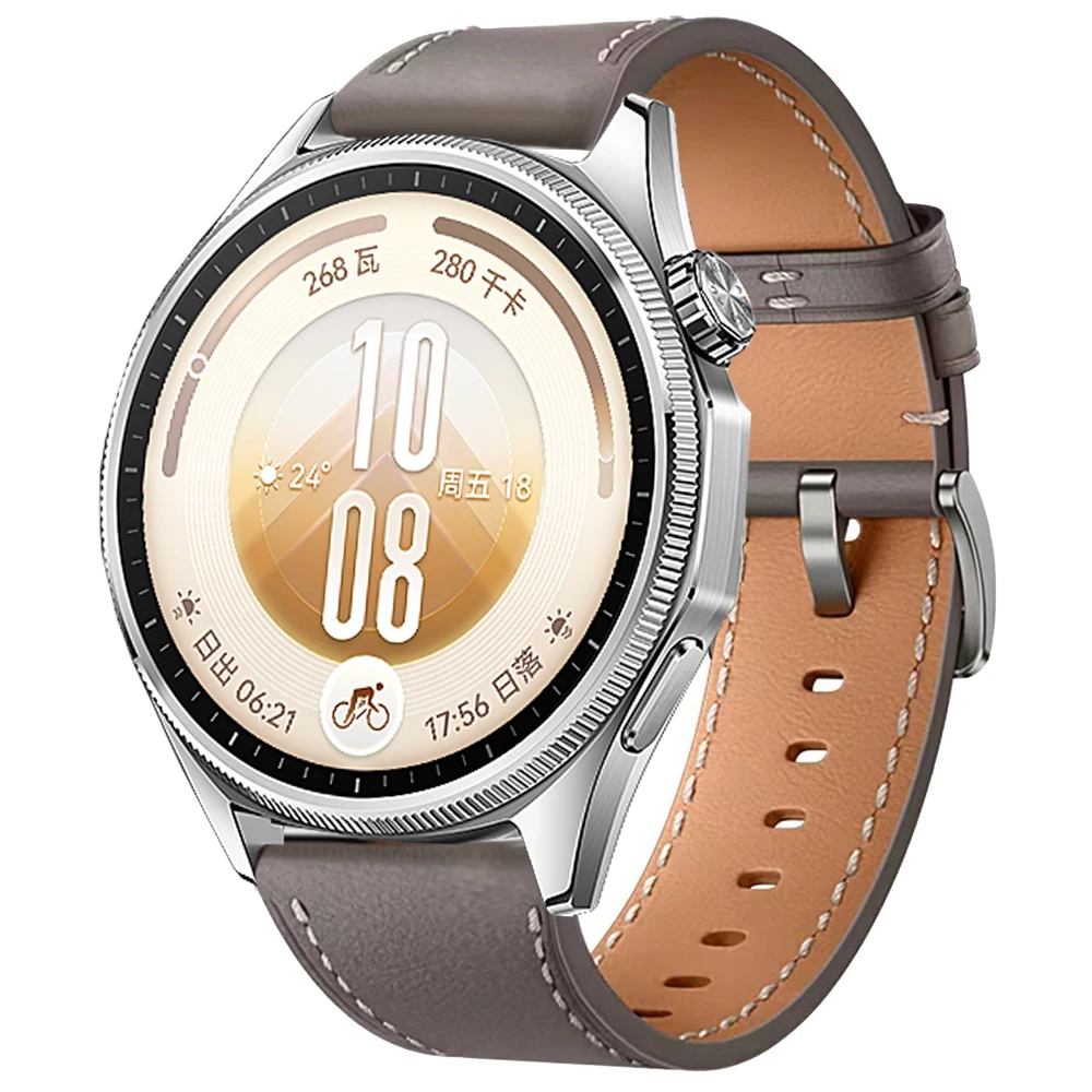 Premium Leather Watch Strap Replacement Band - Elegant Bracelet Accessory