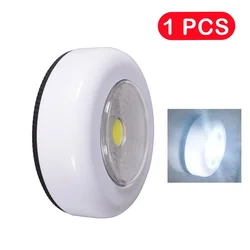 Wireless LED Touch Night Light - Portable, Battery - Powered Lamp for Bedrooms, Kitchens, and Closets (White light)