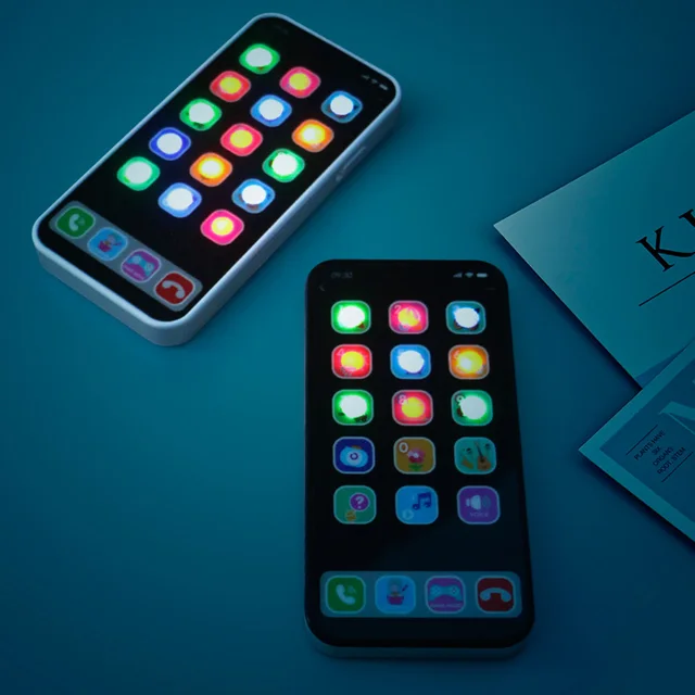 Toy Cell Phone Educational Toys Cellphone Baby Kid Educational Toy Phone Mobile Phone Model Toy For Children Birthday Xmas Gift 2