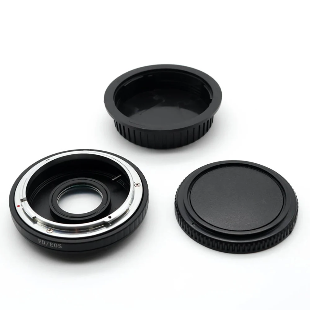Description Picture 2 of itemFD - EF For Iconic Brand FD lens Iconic Brand EOS EF camera Mount Adapter Ring EF-S EFS with Correction Glass Focus to infinity