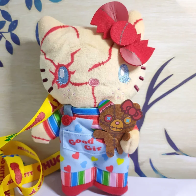ストラップ HELLO KITTY CHUCKY 新品 HELLO KITTY CHUCKY USJ限定商品 ぬいぐるみストラップ