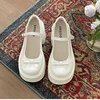 Black French Style High Heel Thick Bottom Women's Shoes 2024 New Summer Vintage Shallow Mary Jane Single Shoes Dress 4