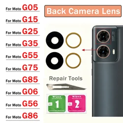 Durable Back Rear Camera Glass Lens with Adhesive (G55)